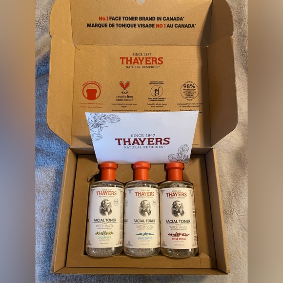 3 pack THAYERS facial toner - Picture 1 of 2